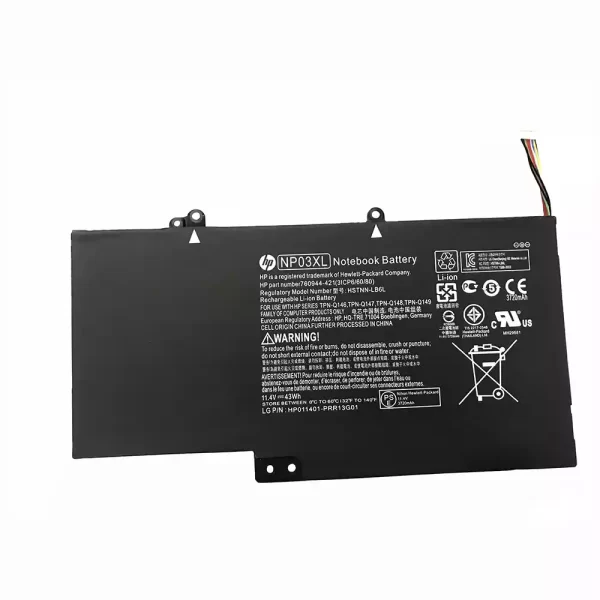 laptop akku/akkumulátor az HP    Pavilion x360 13-a000ng