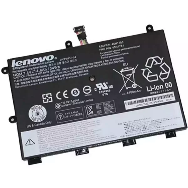laptop akku/akkumulátor az LENOVO   45N1750