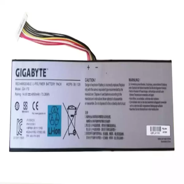 laptop akku/akkumulátor az GIGABYTE Aorus X7