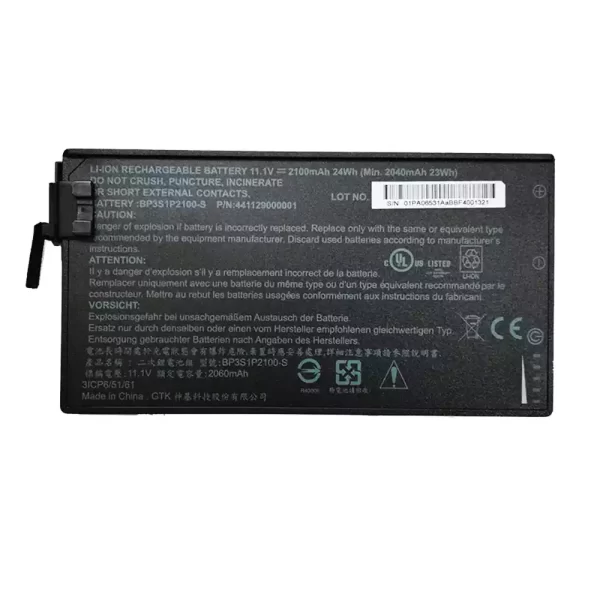 laptop akku/akkumulátor az GETAC BP3S1P2100