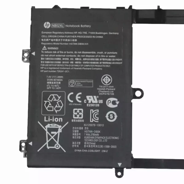laptop akku/akkumulátor az HP 11-H110TU X2,11-H111TU X2,11-H112TU X2 - Image 3