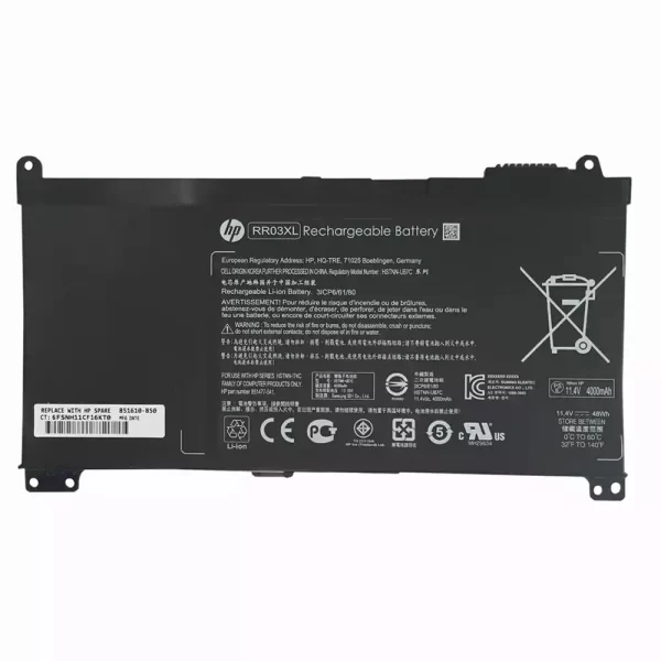 laptop akku/akkumulátor az HP 851610-850,851477-541