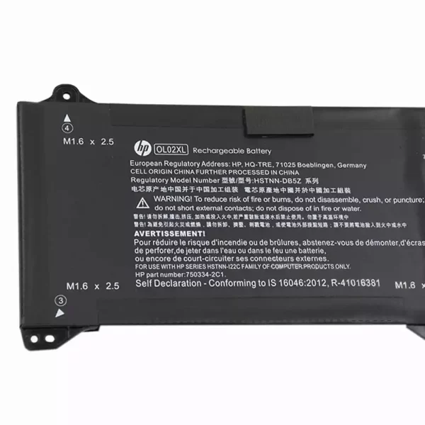 laptop akku/akkumulátor az HP 750334-2C1,750549-001 - Image 3