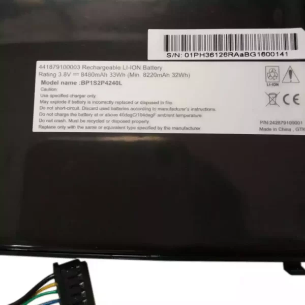 laptop akku/akkumulátor az Getac BP1S2P4240L,441879100003 - Image 2