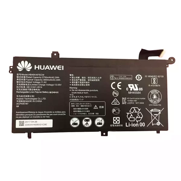 laptop akku/akkumulátor az HUAWEI Matebook D PL-W19