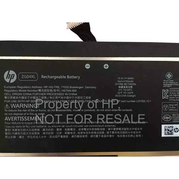 laptop akku/akkumulátor az HP HSTNN-IB8I,L07352-1C1 - Image 3