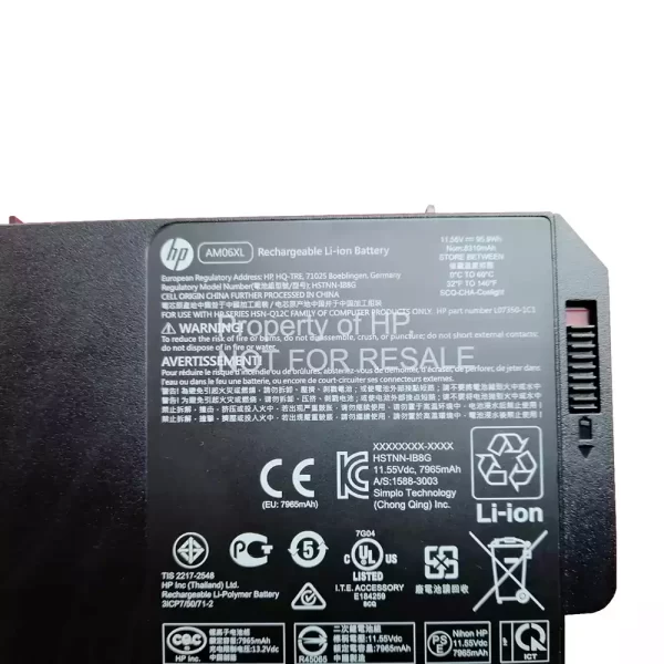 laptop akku/akkumulátor az HP AM06XL - Image 3