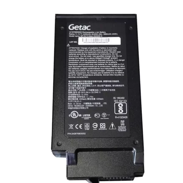 laptop akku/akkumulátor az GETAC BP-S410-Main-32/2040 S