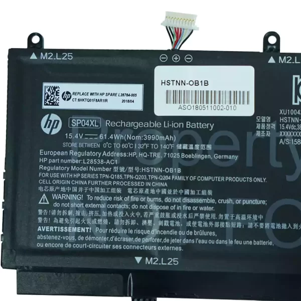laptop akku/akkumulátor az HP HSTNN-IB8R,HSTNN-OB1B,HSTNN-DB7X - Image 3