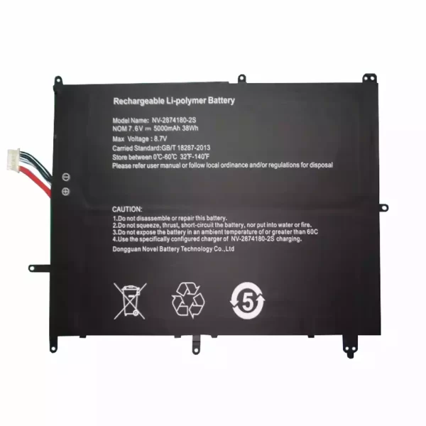laptop akku/akkumulátor az JUMPER NV-2874180-2S