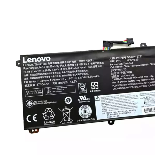 laptop akku/akkumulátor az Lenovo ThinkPad P50S - Image 3