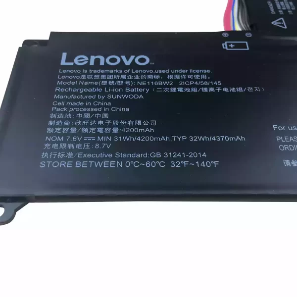 laptop akku/akkumulátor az LENOVO 0813004,NE116BW2 - Image 3
