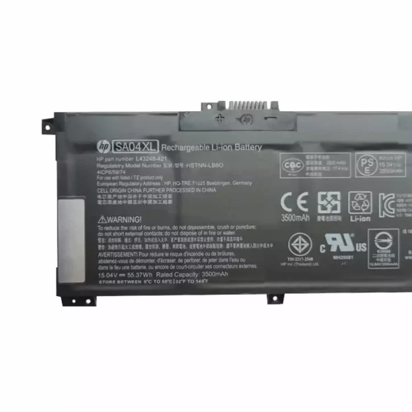 laptop akku/akkumulátor az HP ENVY X360 15-DR - Image 3