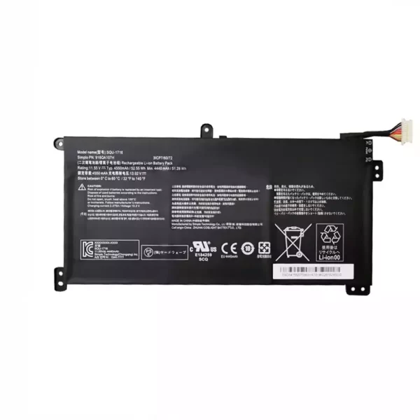 laptop akku/akkumulátor az Hasee SIMPLO SQU-1716,916QA107H