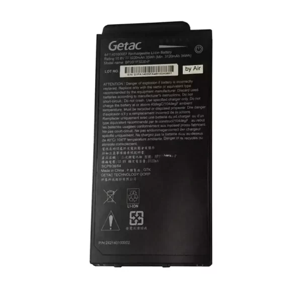 laptop akku/akkumulátor az Getac A140,441140100007