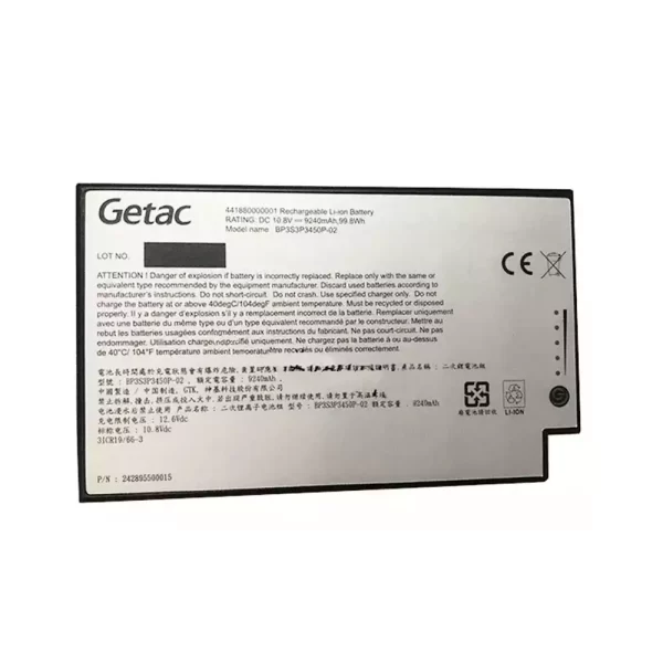 laptop akku/akkumulátor az GETAC BP3S3P3450P-02,441880000001