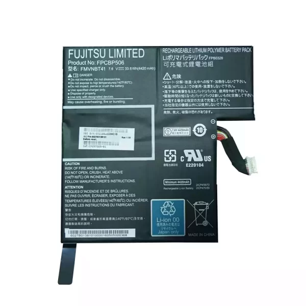 laptop akku/akkumulátor az FUJITSU FPCBP506 FMVNBT41 FPB0328