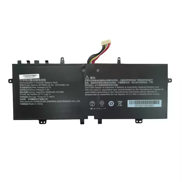 laptop akku/akkumulátor az GF3988118-2S