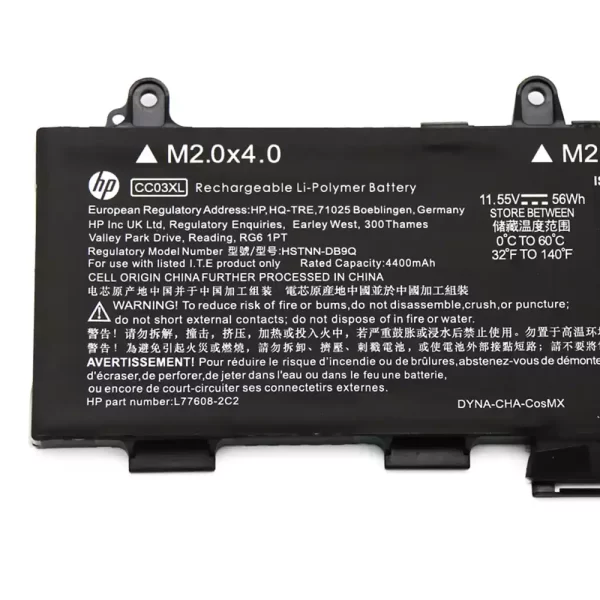 laptop akku/akkumulátor az HP CC03XL - Image 3