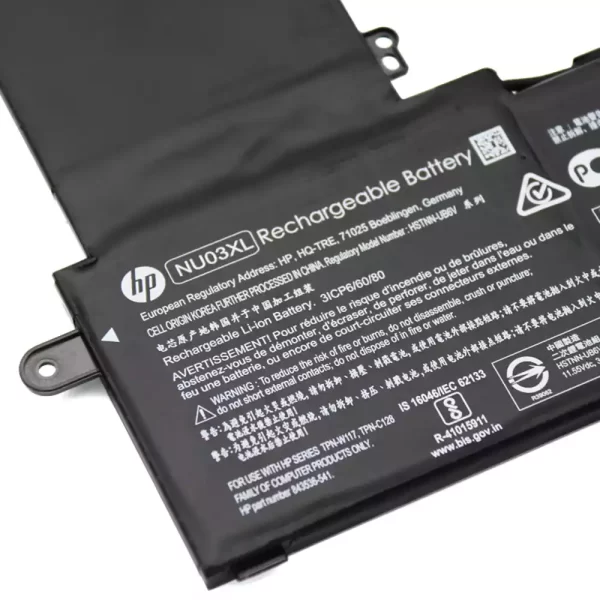 laptop akku/akkumulátor az HP NU03XL - Image 3