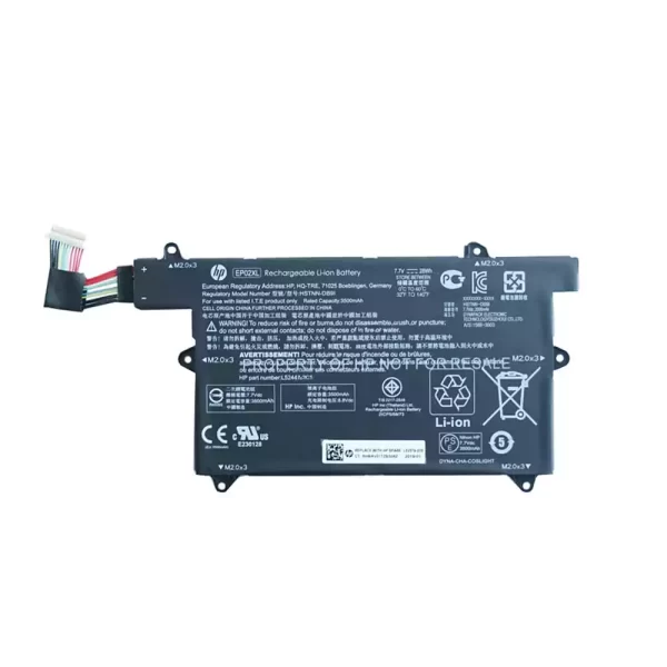 laptop akku/akkumulátor az HP EP02XL HSTNN-DB9I L52579-005