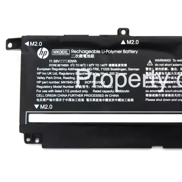 laptop akku/akkumulátor az HP 7 Victus 16-b0000TX 16-b0001TX 16-b0002TX 16-b0003TX 16-b0004TX 16-b0005TX 16-b0006TX 16-b0007TX 16-b0008TX 16-b0009TX - Image 3