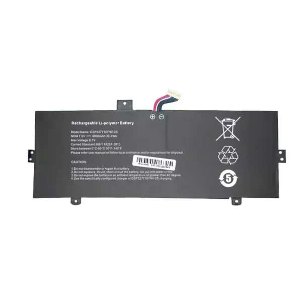 laptop akku/akkumulátor az GSP3277107HV-2S