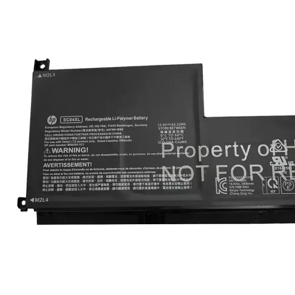 laptop akku/akkumulátor az HP Envy 14-eb,HSTNN-IB9R M08254-1C1 M07392-005 - Image 3