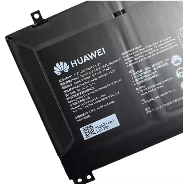 laptop akku/akkumulátor az HUAWEI HB4593J6ECW-31 - Image 3