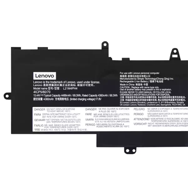 laptop akku/akkumulátor az LENOVO L21M4PH4 L21C4PH4 L21D4PH4 - Image 3