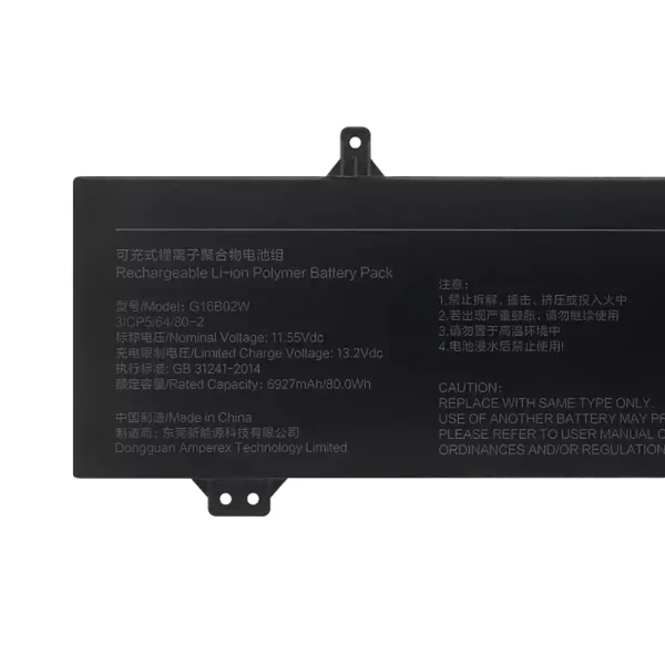 laptop akku/akkumulátor az Redmi G16B02W Redmi G 2021 - Image 3