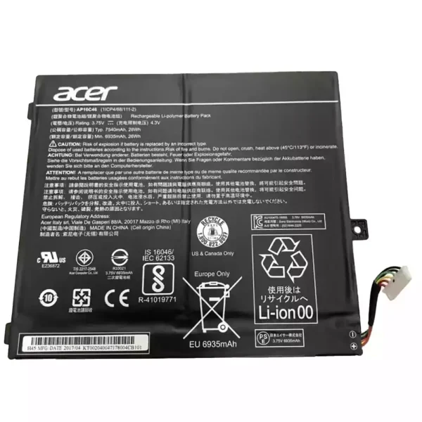 laptop akku/akkumulátor az Acer AP16C46