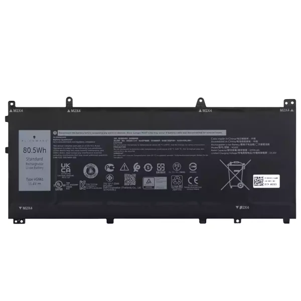laptop akku/akkumulátor az DELL VG661 V4N84,DELL Alienware x14 R1 R2