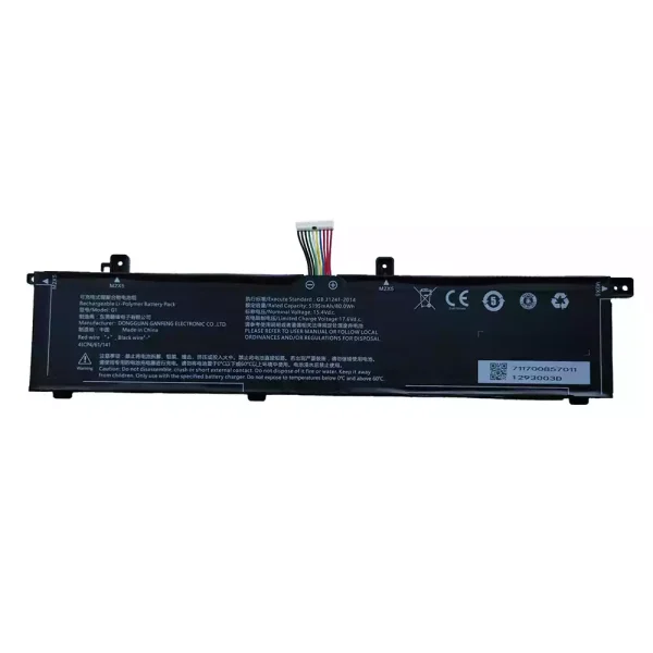 laptop akku/akkumulátor az Tongfang G1