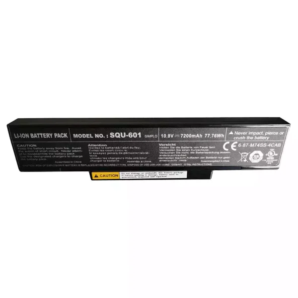 laptop akku/akkumulátor az CLEVO SQU-601