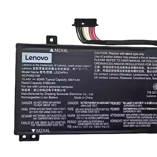 laptop akku/akkumulátor az LENOVO L23C4PK4 L23M4PK4 L23D4PK4 - Image 3