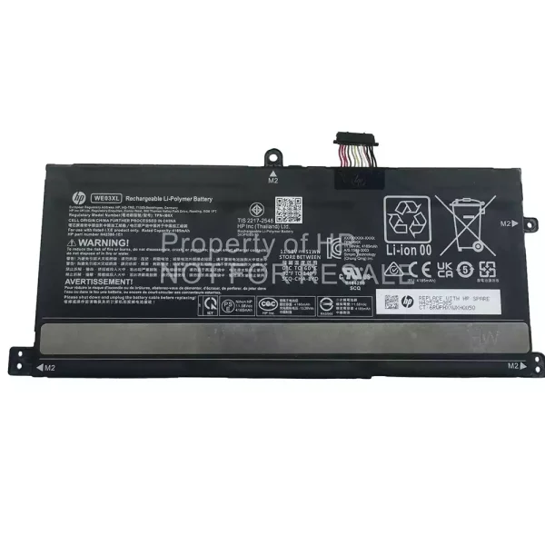 laptop akku/akkumulátor az HP WE03XL TPN-IB0X N42575-005 N42388-1E1