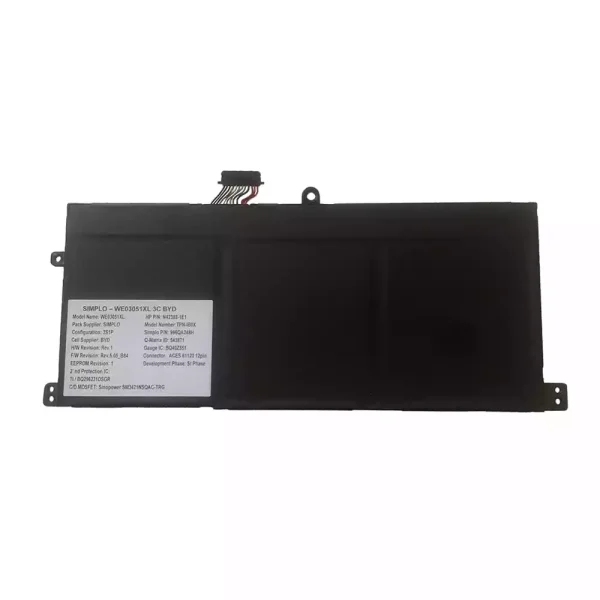 laptop akku/akkumulátor az HP WE03XL TPN-IB0X N42575-005 N42388-1E1 - Image 2