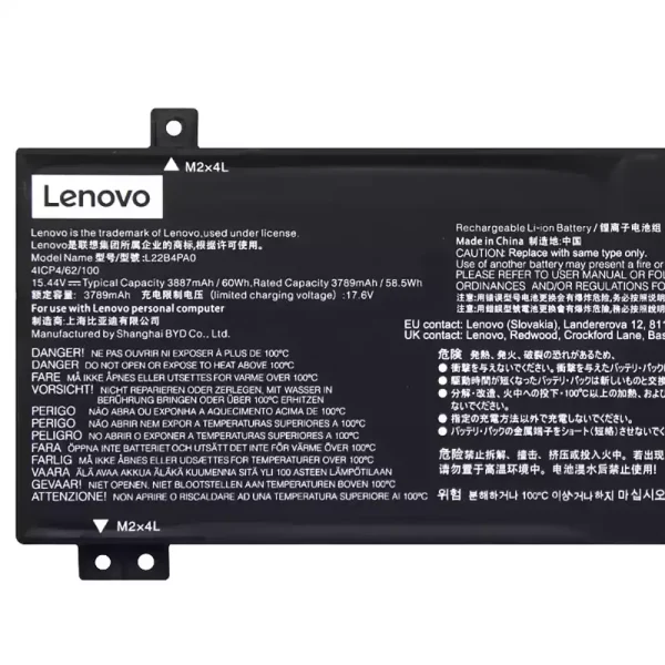 laptop akku/akkumulátor az LENOVO L22B4PA0 L22M4PA0 L22D4PA0 L22X4PA0 - Image 3