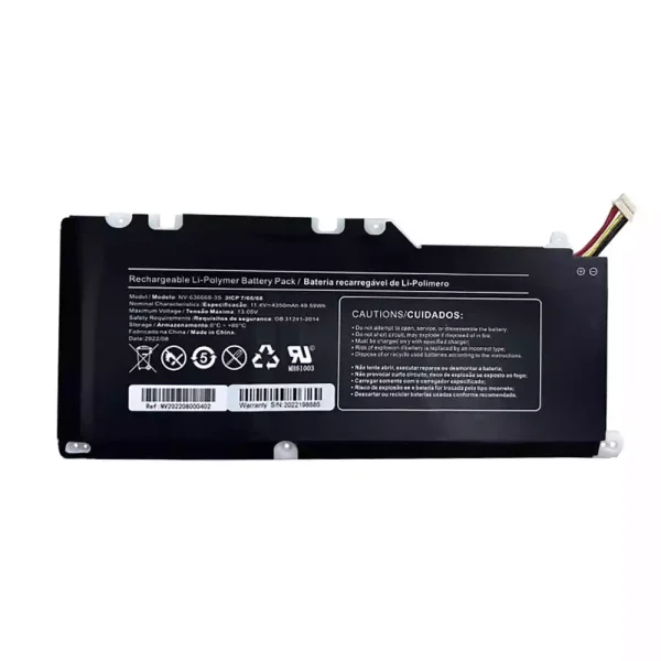 laptop akku/akkumulátor az POSITIVO NV-636668-3S