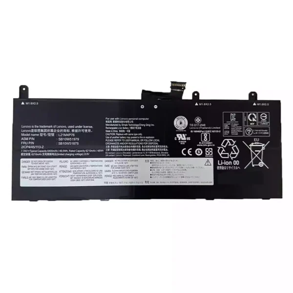laptop akku/akkumulátor az LENOVO L21M4P76 L21D4P76