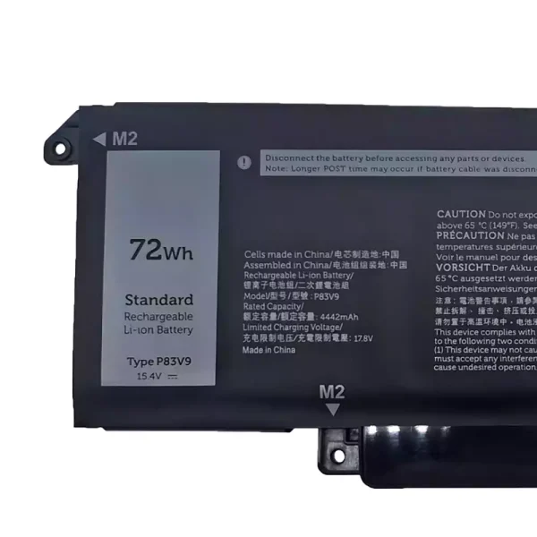 laptop akku/akkumulátor az DELL P83V9 - Image 3