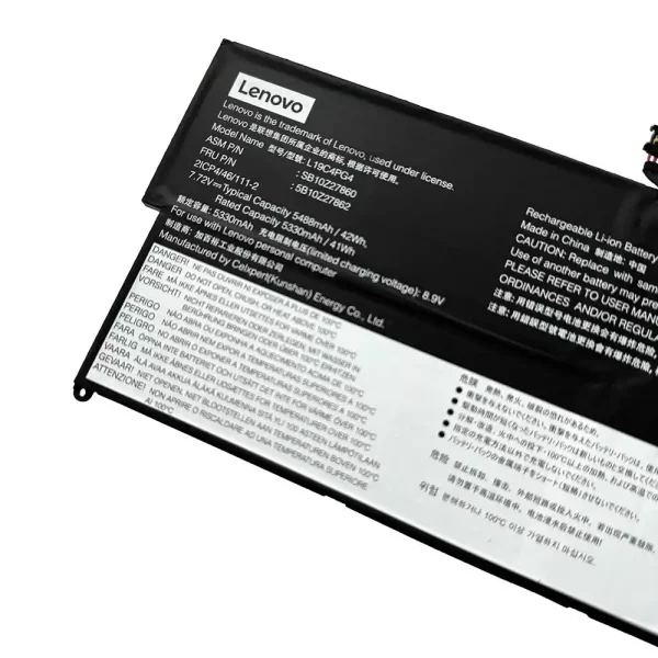 laptop akku/akkumulátor az LENOVO L19M4PG4 L19C4PG4 L19D4PG3 - Image 3