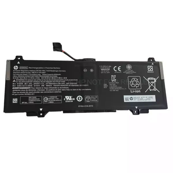 laptop akku/akkumulátor az HP GG02XL