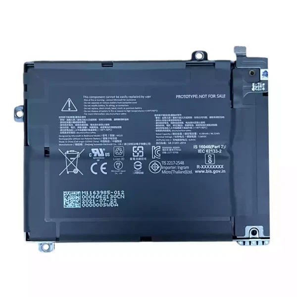 laptop akku/akkumulátor az Microsoft Surface Pro 9 2038 1996 1997 2032 DYNM04 - Image 3