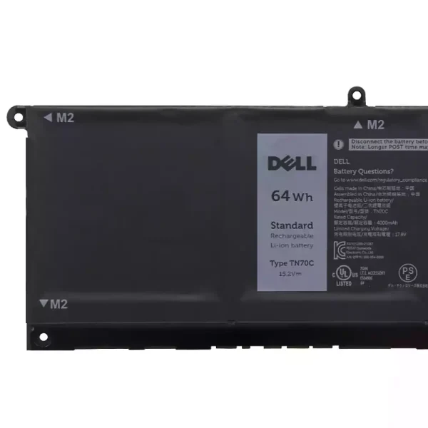 laptop akku/akkumulátor az DELL TN70C - Image 3