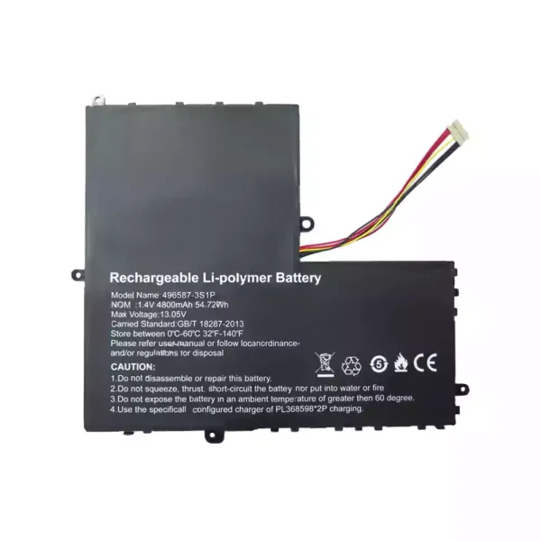 laptop akku/akkumulátor az 496587-3S1P
