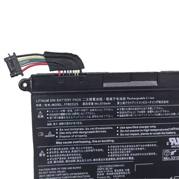 laptop akku/akkumulátor az Fujitsu FPB0352S FPCBP578 - Image 3