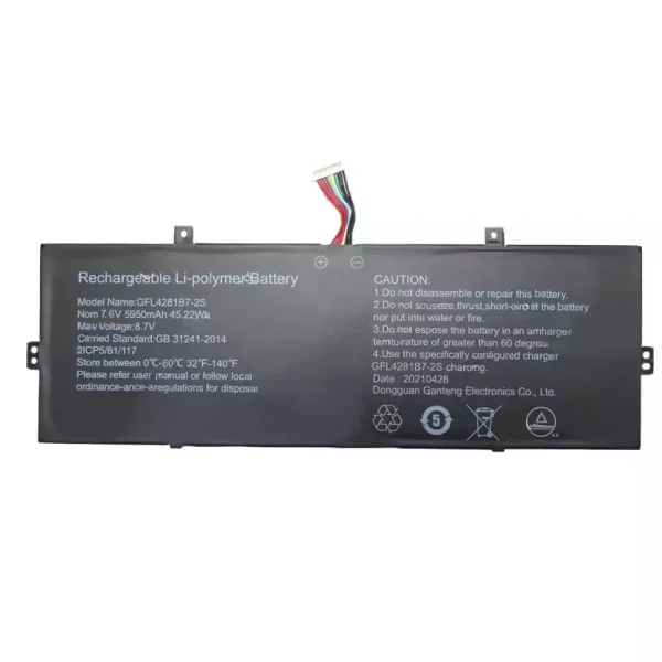 laptop akku/akkumulátor az GFL4281B7-2S