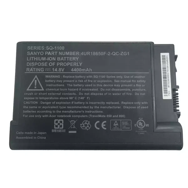 laptop akku/akkumulátor az ACER SQ-1100